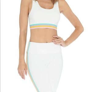 Electric Yoga Elliot Rainbow Stripe Workout Set